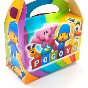Caja Cajita Feliz Fiesta X6 Unidades Pocoyo