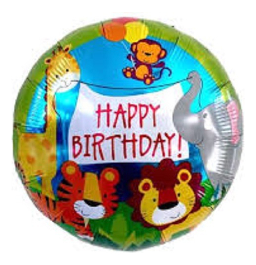 Kit Globos Mini Cabeza Selva Decoracion Cumpleaños Comprar - Imagen 3