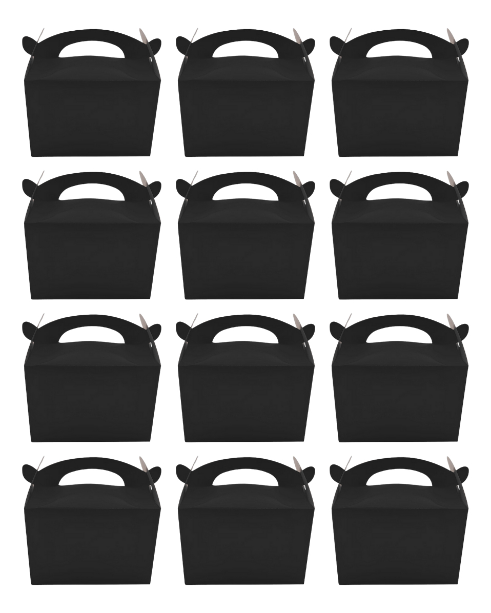 Caja Feliz Fiesta X12 Unidades Negro Unicolor Comprar - Imagen 4