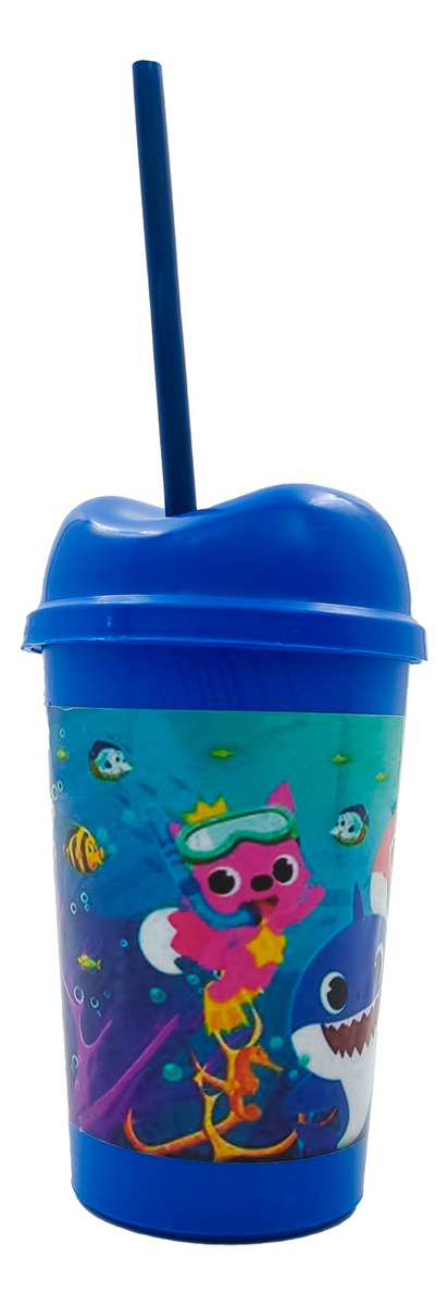 Vaso Pitillo Baby Shark Comprar Barato Envío Rápido Calidad - Imagen 2