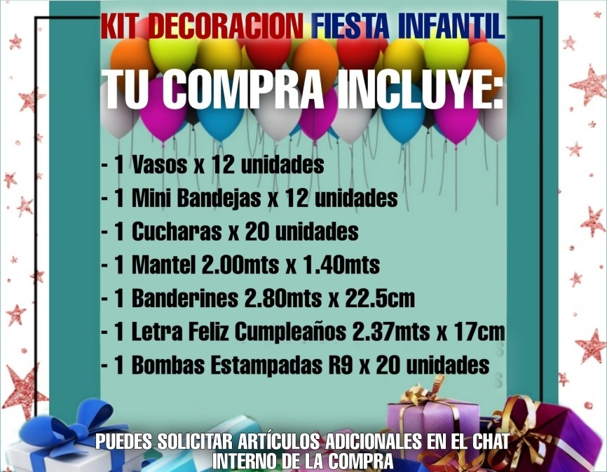 Kit Circo Payaso Plim Globos Vasos Platos Mantel Niño Oferta - Imagen 3