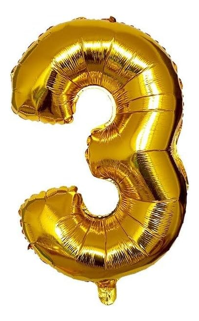 Globo Numero Dorado 1 2 3 4 5 6 7 8 9 0 Altura 82 Cm Oferta - Imagen 10