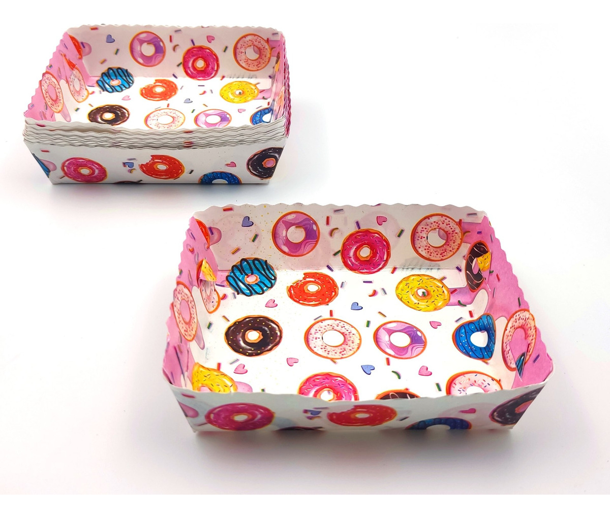 Platos Fiesta Dona Dulce Candy Rosado X 12 Unidades Comprar - Imagen 2
