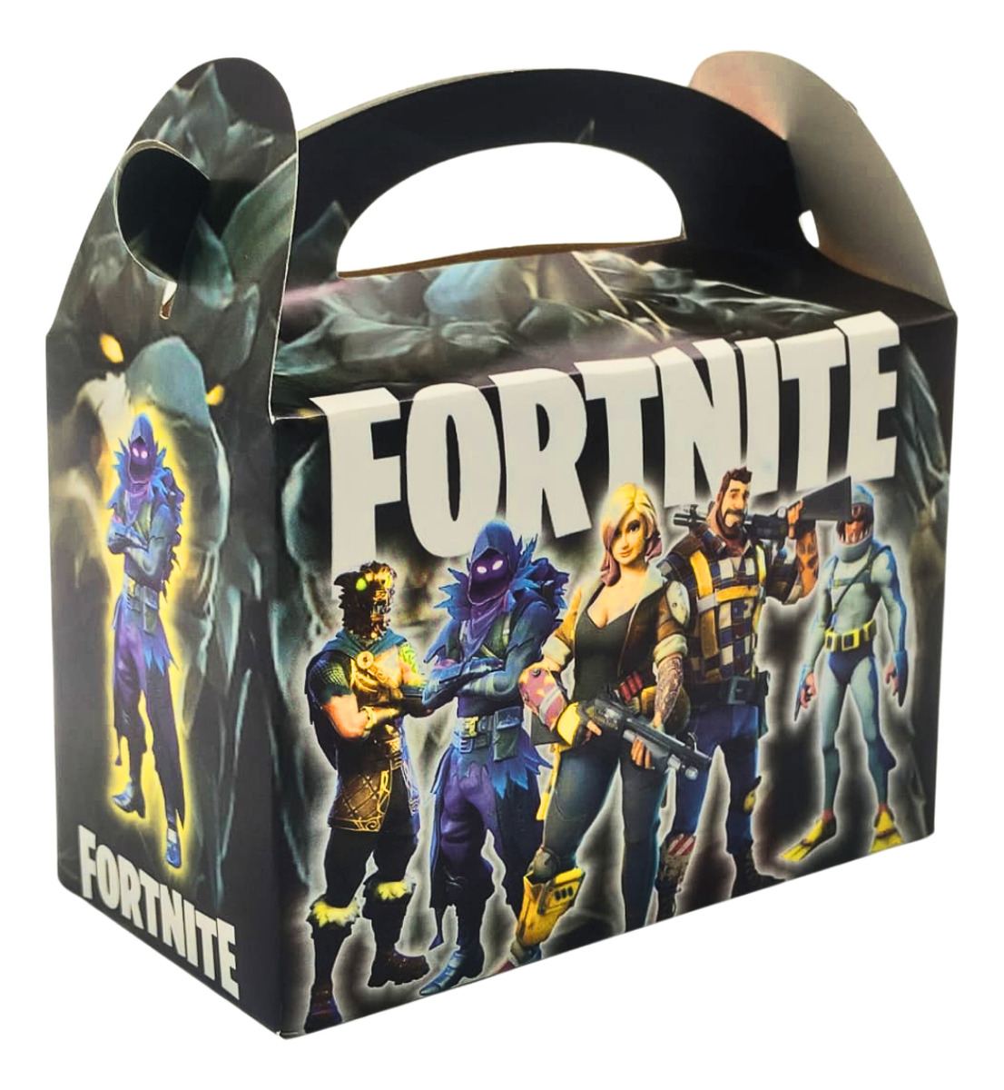 Caja Feliz Fiesta X6 Unidades Fortnite Juego Promo
