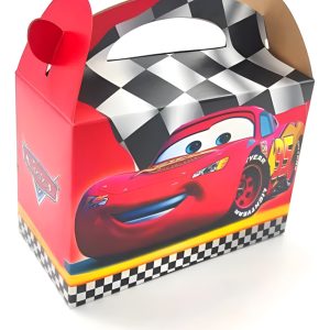 Caja Cars Rusteze Carros Carrera Fiesta Campeon Rojo Comprar