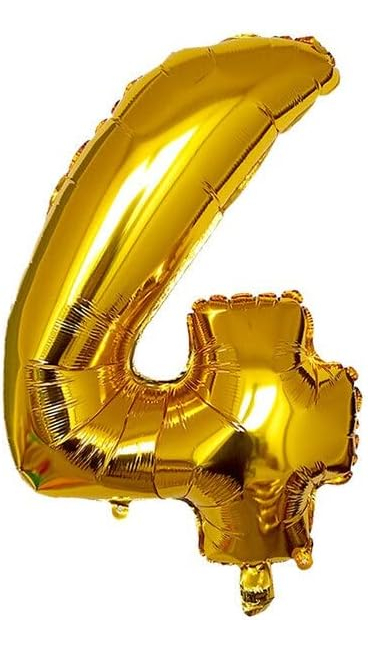 Globo Numero Dorado 1 2 3 4 5 6 7 8 9 0 Altura 82 Cm Oferta - Imagen 11