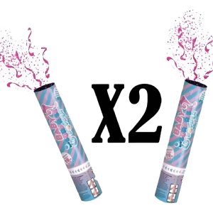 Kit Fiesta Confeti Explosivo Revelacion Genero Baby Shower