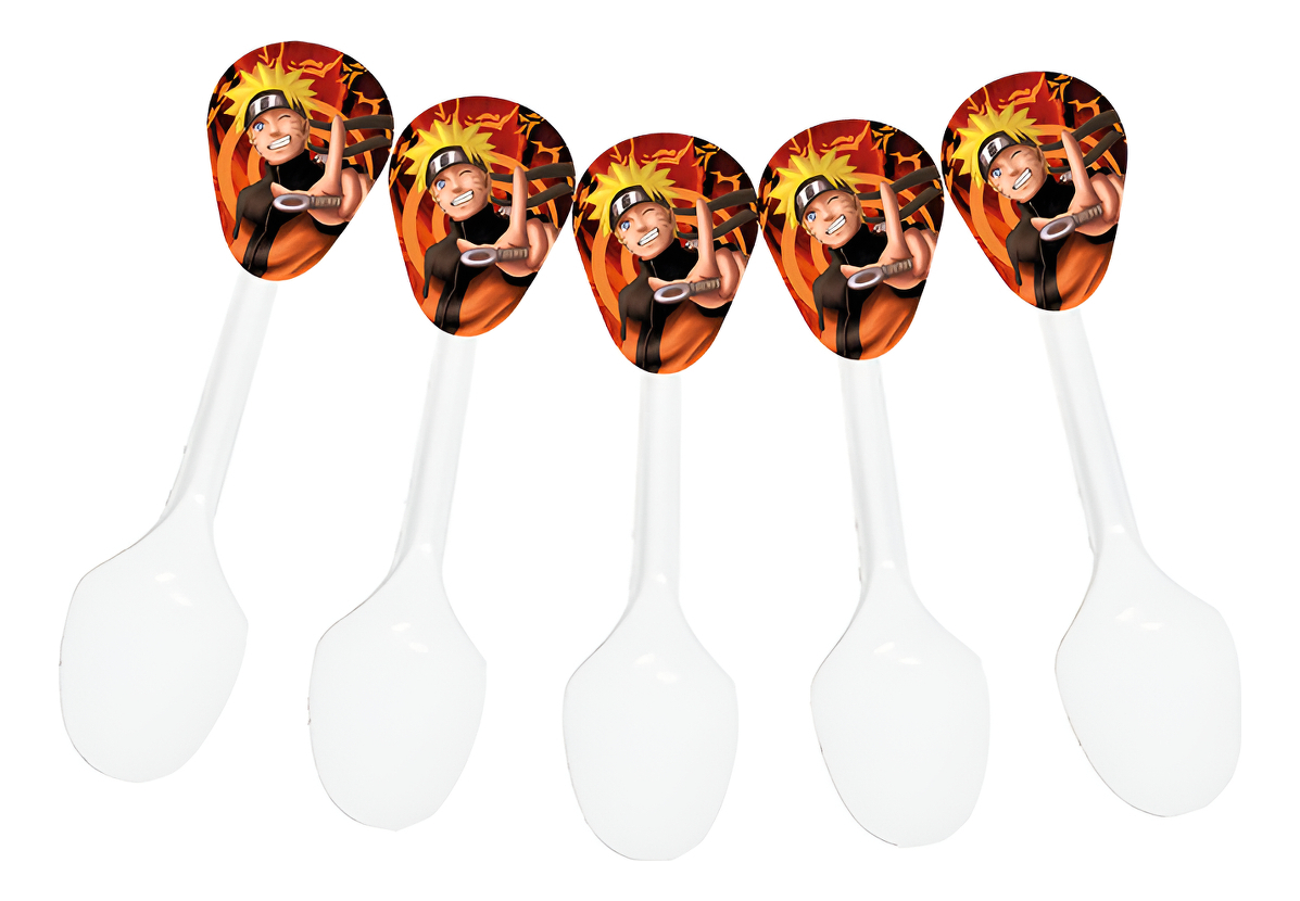 Cuchara Naruto Fiesta Decoracion Cumpleaños X12 Comprar Hoy