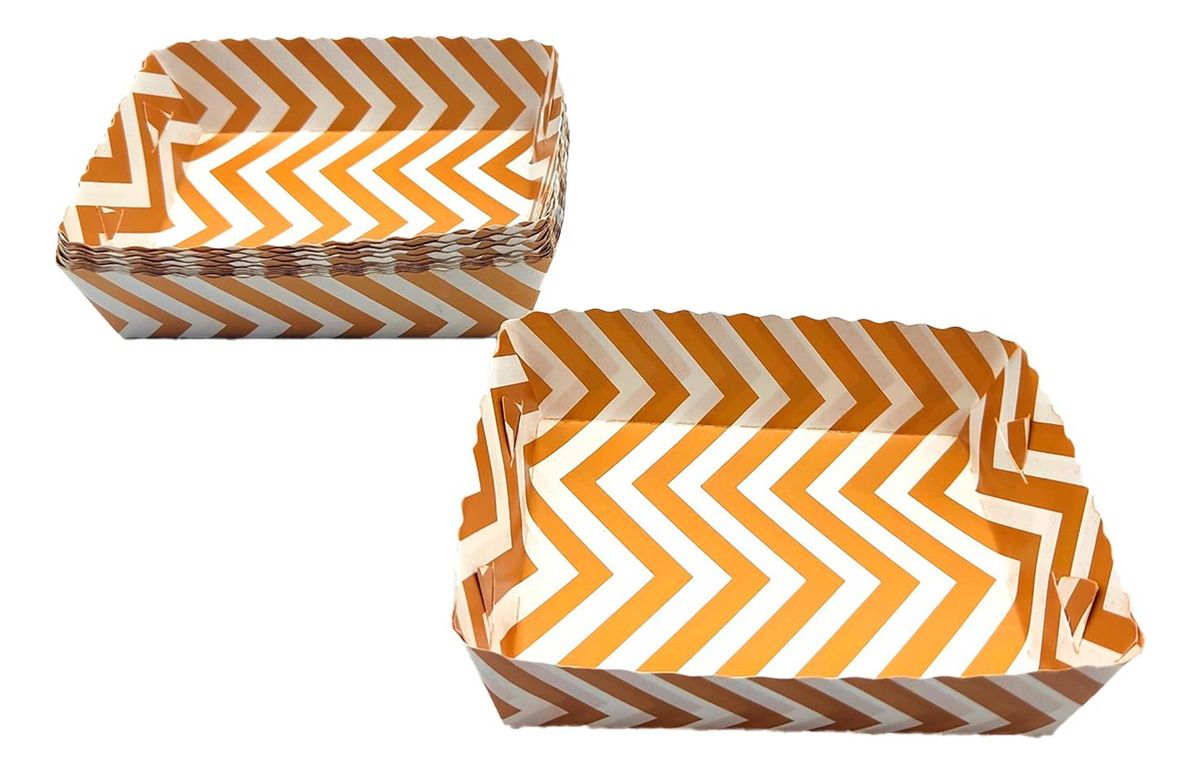 Platos Fiesta Blanco Dorado Zigzag X 12 Unidades Promo Top