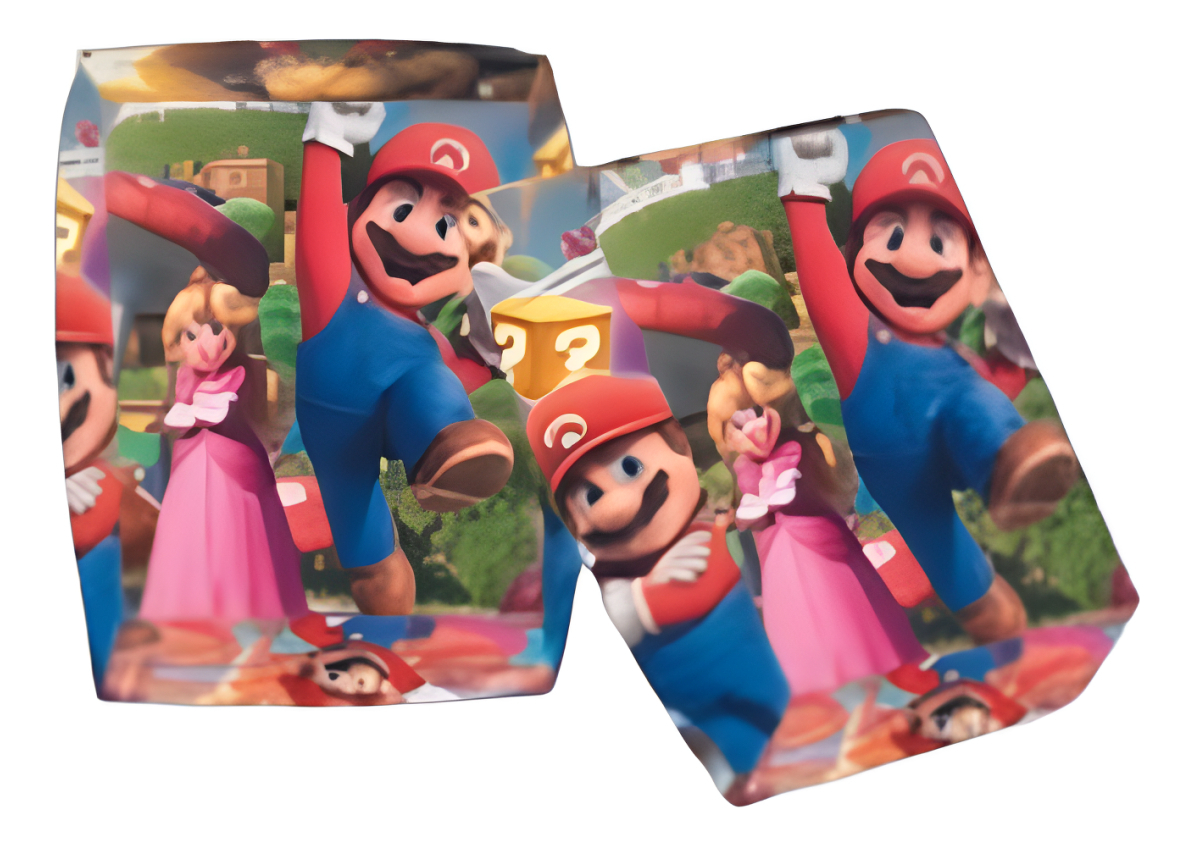 Bandejas Platos Mario Bros Cumpleaños Fiesta Decoracion X12