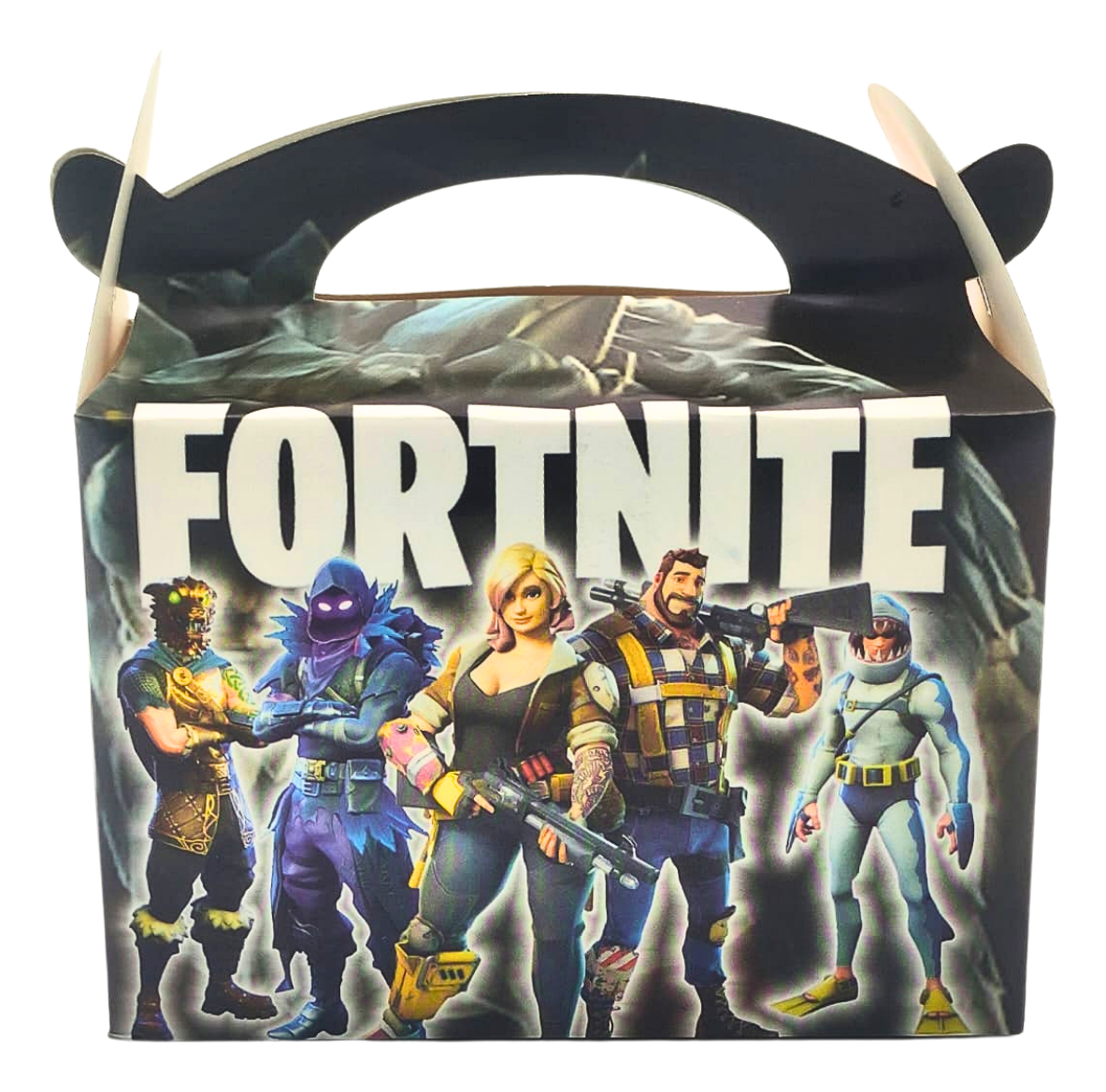 Caja Feliz Fiesta X6 Unidades Fortnite Juego Promo - Imagen 2