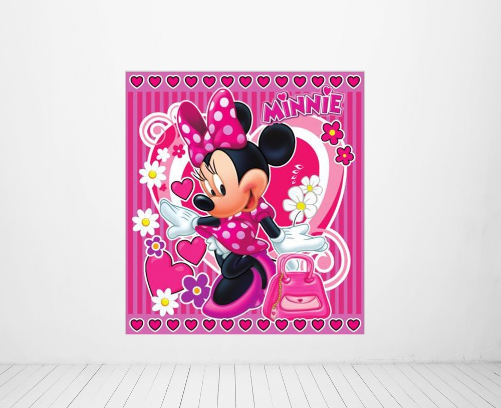 Fondo Minnie Mouse Rosado Niña Fiesta Cumpleaños Comprar - Imagen 2