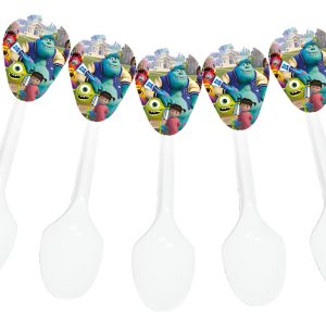 Cucharas Monsters Inc Decoracion Sullivan Ponque X12 Comprar