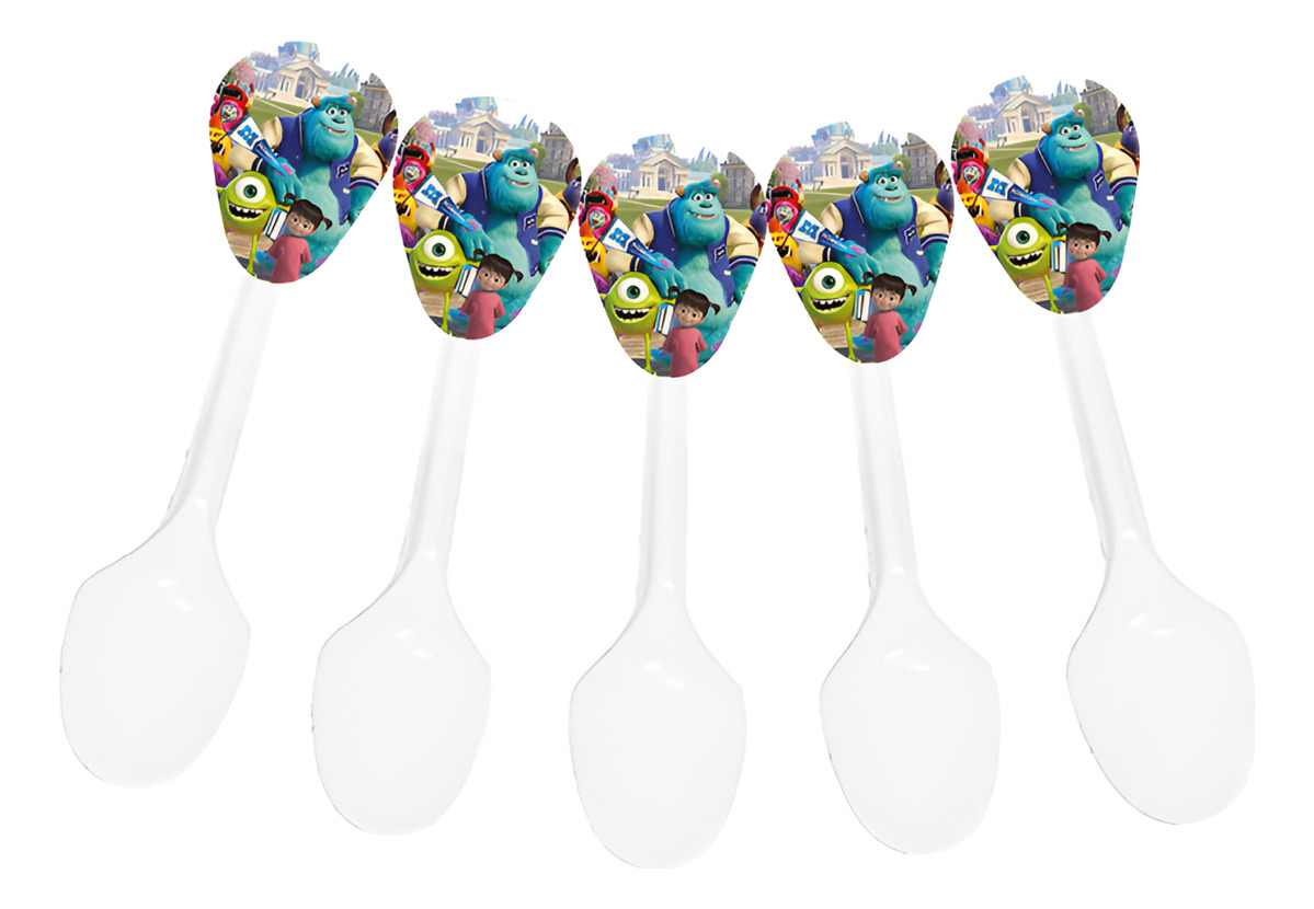 Cucharas Monsters Inc Decoracion Sullivan Ponque X12 Comprar