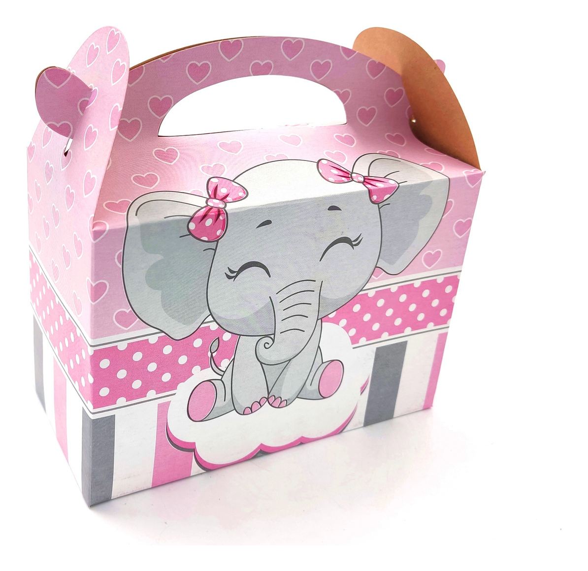 Caja Feliz Fiesta X6 Unidades Elefante Rosado Comprar - Imagen 2