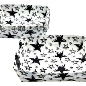 Platos Fiesta Estrellas Negro X12 Unit Comprar Oferta Bogotá