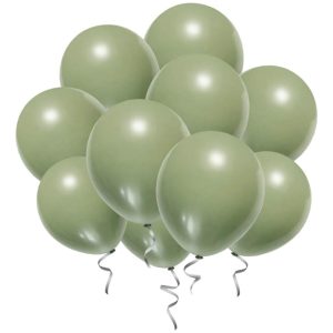 Globos Latex 12 Unidades 30 Cm R12 Verde Eucalipto Comprar