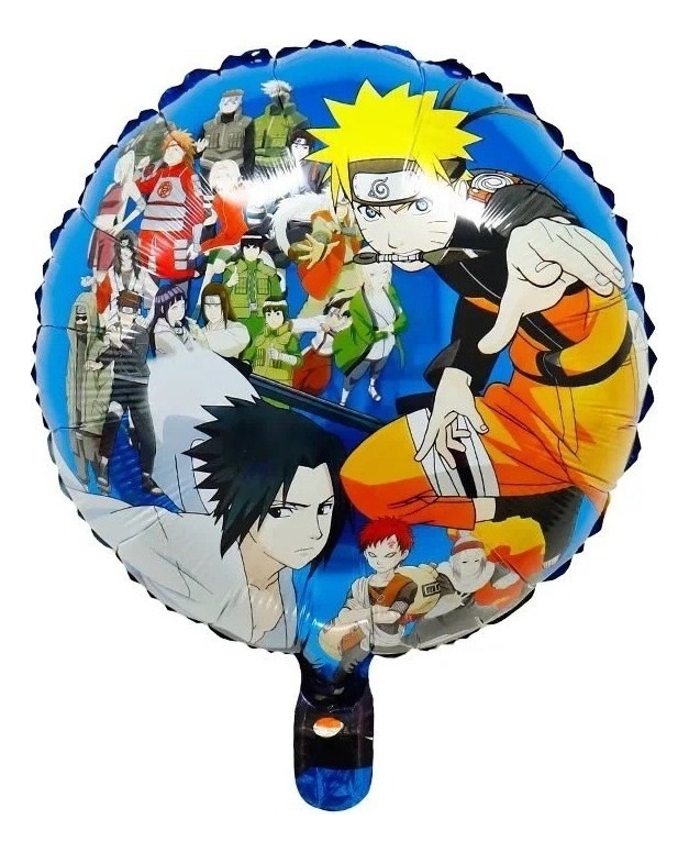 Bouquet Decoracion Ninja Globos Naruto Shippuden 5 Oferta - Imagen 3