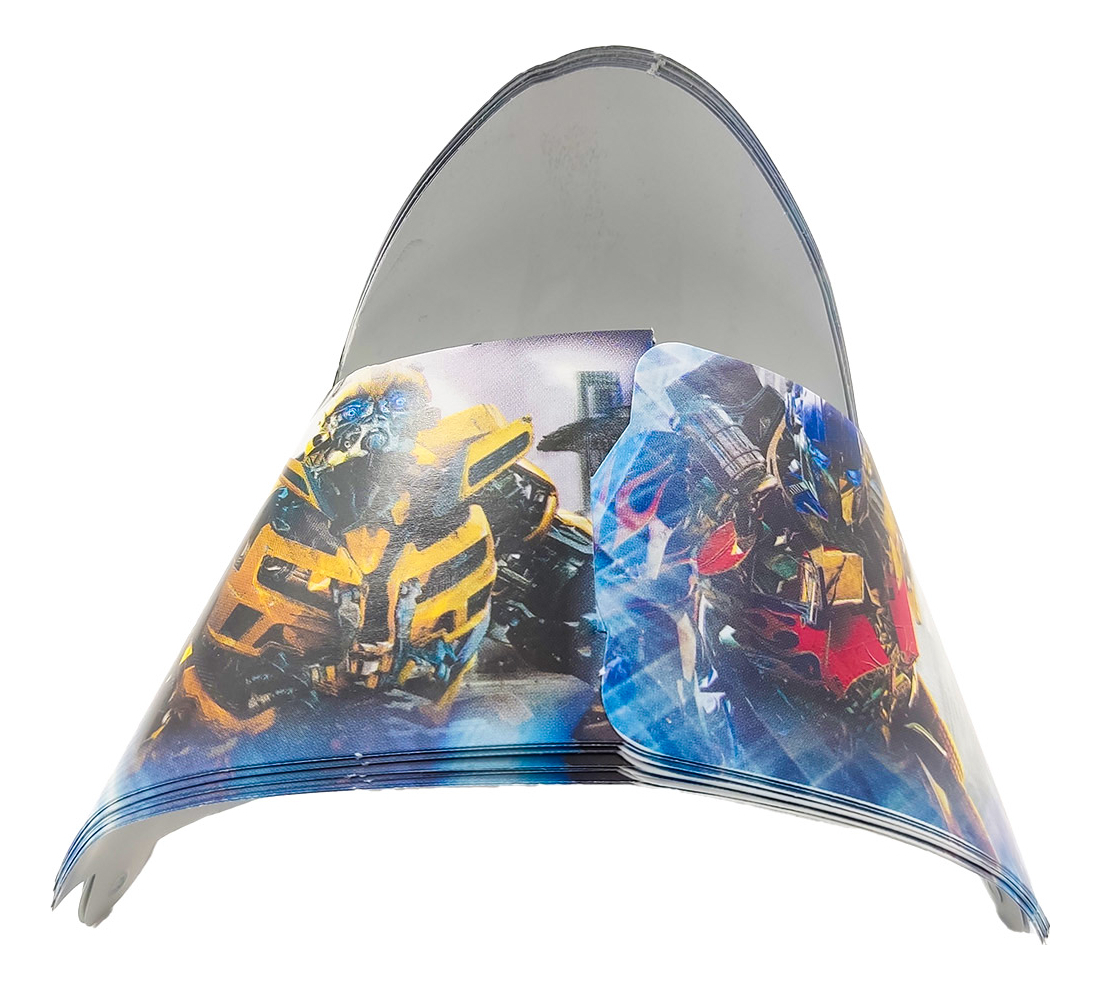 12 Sombreros Gorro Fiesta Transformers Robot Comprar Barato - Imagen 4