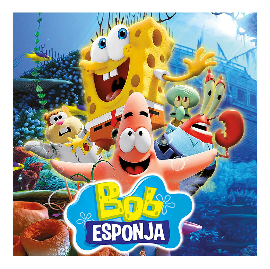 Mantel Plastico Bob Esponja Patricio Cumpleaños Comprar Hoy - Imagen 2