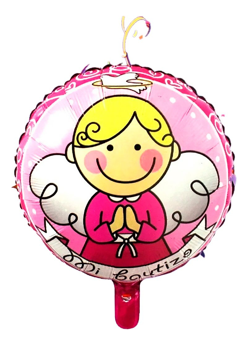 Globo Metalizado Mi Bautizo Angel Niña Comprar Barato Bogotá