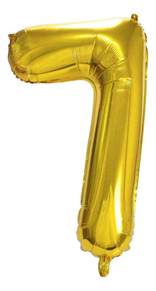 Globo Numero Dorado 1 2 3 4 5 6 7 8 9 0 Altura 82 Cm Oferta - Imagen 6