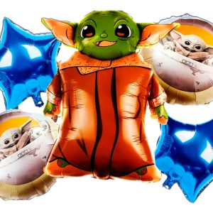 Globo Guerra Galaxias Star Wars Baby Yoda Robot Comprar Ya