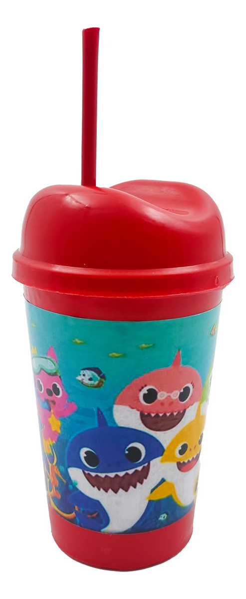 Vaso Pitillo Fiesta Piata Baby Shark Niño X12 Comprar Oferta