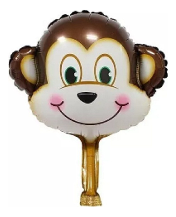 Kit Globos Mini Cabeza Selva Decoracion Cumpleaños Comprar - Imagen 2