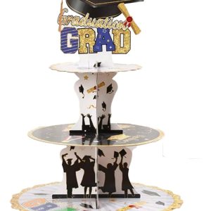 Torre Base Para Cupcakes 3 Niveles Grado Graduación