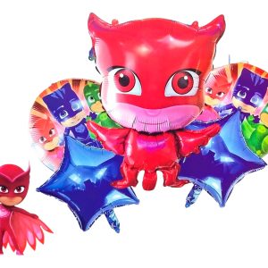 Bouquet Globos Heroes Pijama Rojo Azul Comprar Barato Bogotá