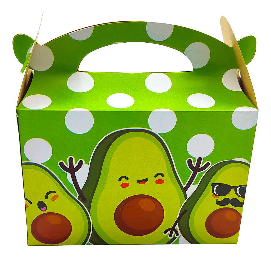Caja Feliz Fiesta X6 Unidades Aguacate Comida Promo - Imagen 3