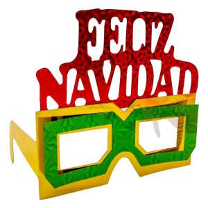 Gafas Feliz Navidad Fin Año Nuevo X3 Unidades