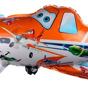 Globo Metalizado Aviones Dusty Personajes 81x43 Cm Comprar