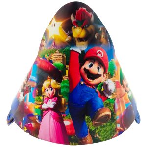 12 Sombreros Gorro Fiesta Mario Bros Oferta Original Promo