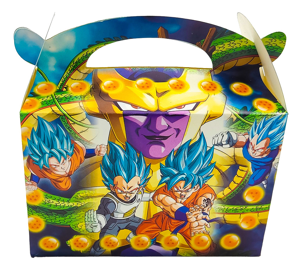 Caja Feliz Fiesta X6 Unidades Dragon Ball Goku Oferta - Imagen 3