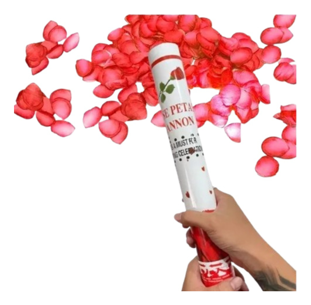 Confeti Explosivo Petalos Flores San Valentin Aniversario