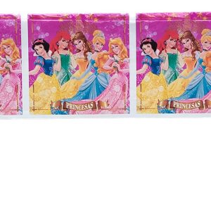 Decoracion Mantel Fiesta Plastico Princesas Niña Comprar