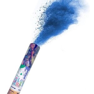 Lanza Confeti Polvo Azul Baby Shower Revelacio Sexo Niño