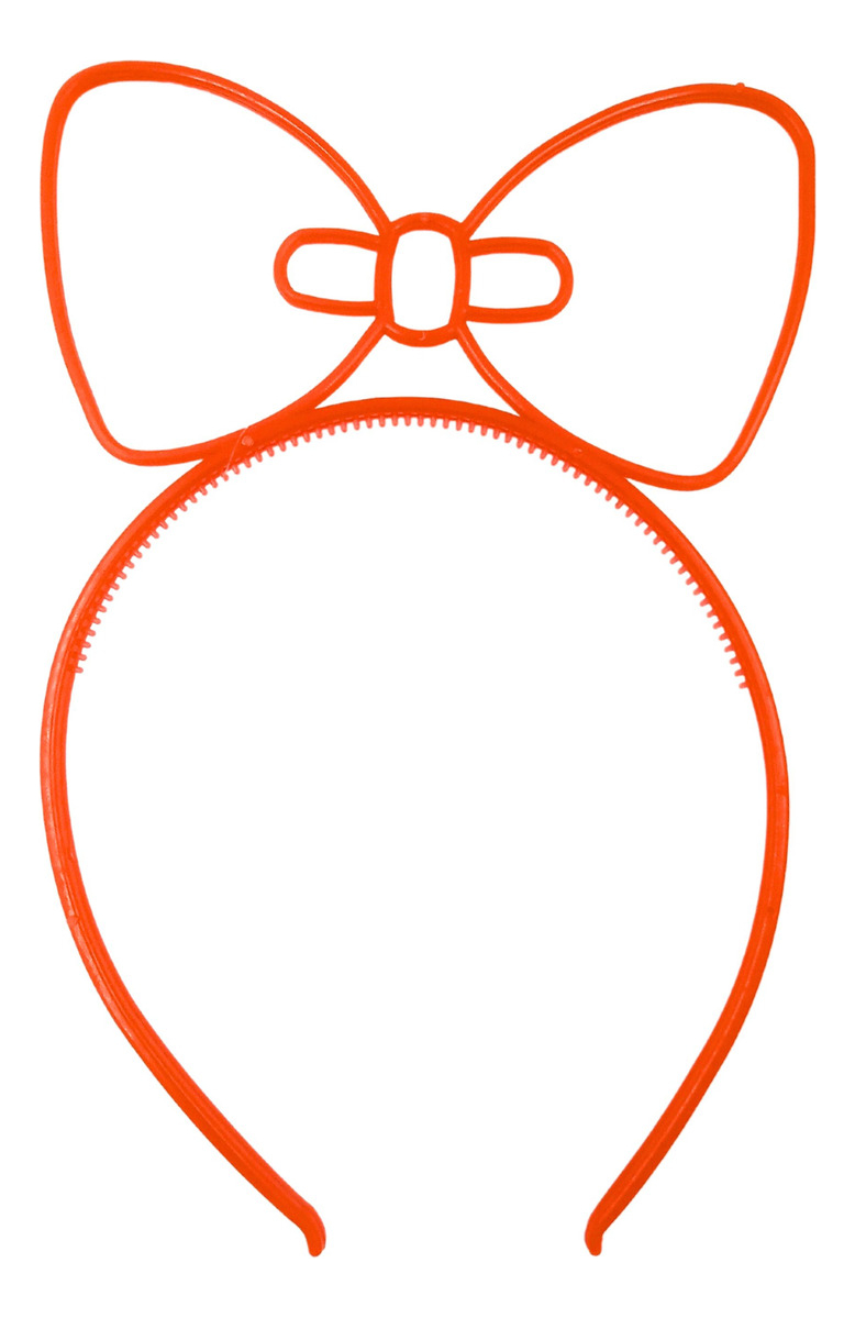Diadema Fiesta Hora Loca Moo Minnie Mickey Neon Naranja Top