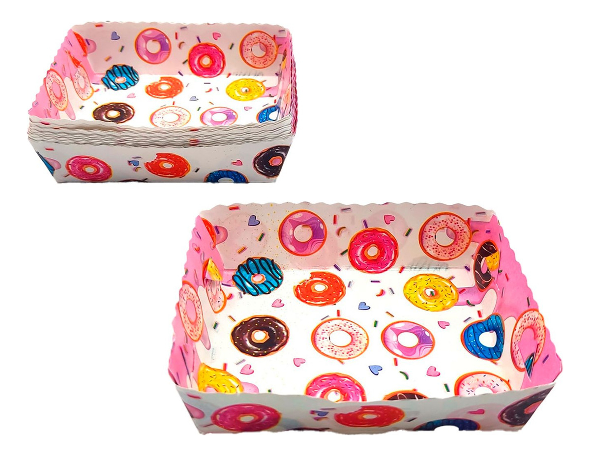 Platos Fiesta Dona Dulce Candy Rosado X 12 Unidades Comprar