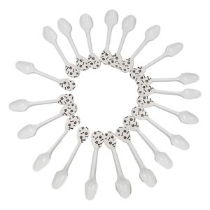 Cucharas Huellas Huesos Mascotas Ponque Decoracion X12 Promo