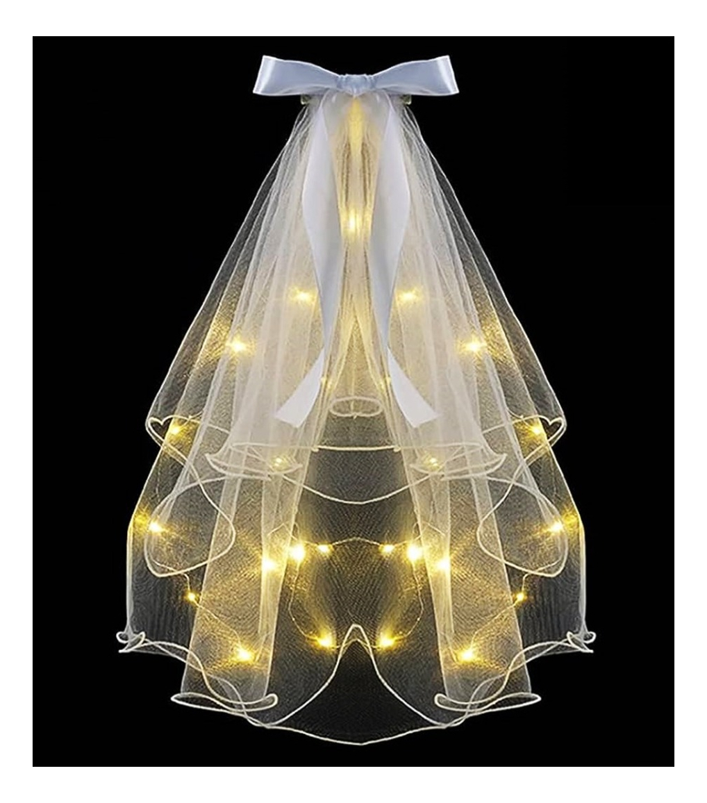 Despedida Soltera Velo Led Novia Luminoso Luces Promo Oferta - Imagen 2