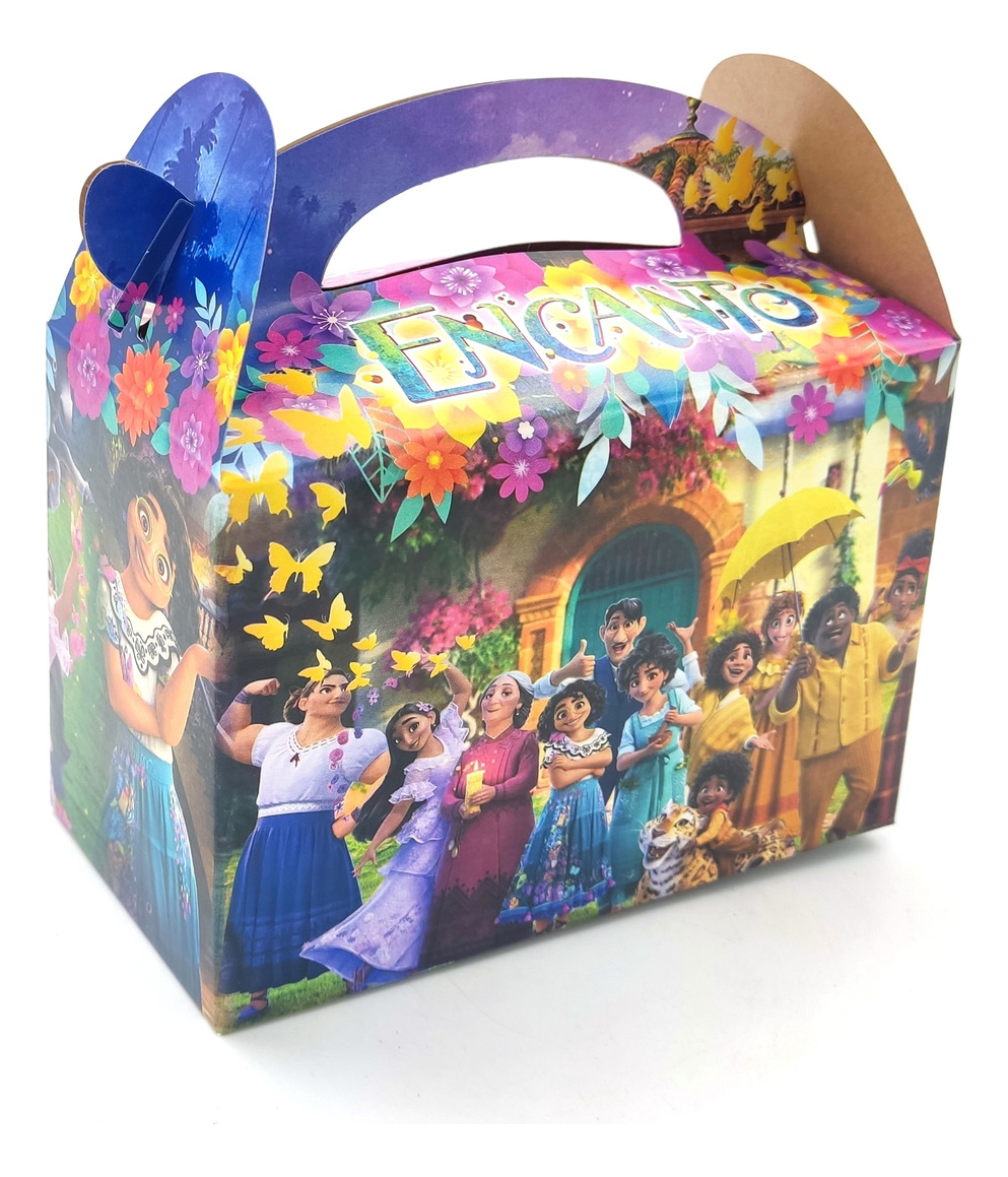 Caja Feliz Fiesta X6 Unidades Encanto Mariposas Promo - Imagen 2