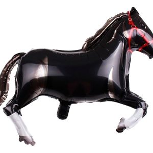 Globo Caballo Granja Animal Negro Comprar Barato Calidad
