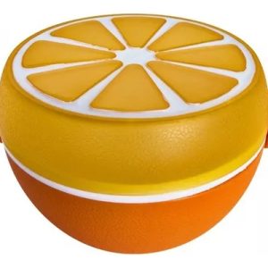 Porta Comidas Almuerzo Recipiente Cocina Forma De Naranja