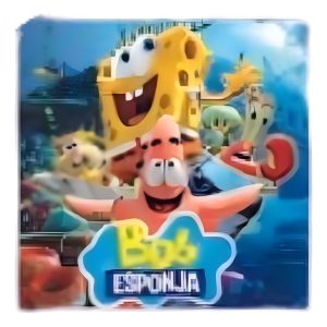 Mantel Plastico Bob Esponja Patricio Cumpleaños Comprar Hoy