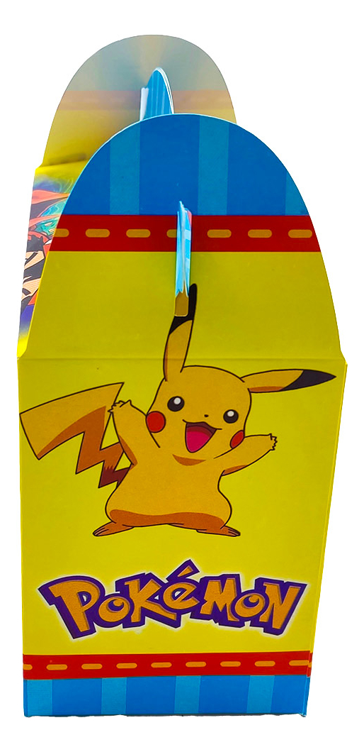 Caja Feliz Fiesta X12 Unidades Pikachu Niño Ash Promo - Imagen 4