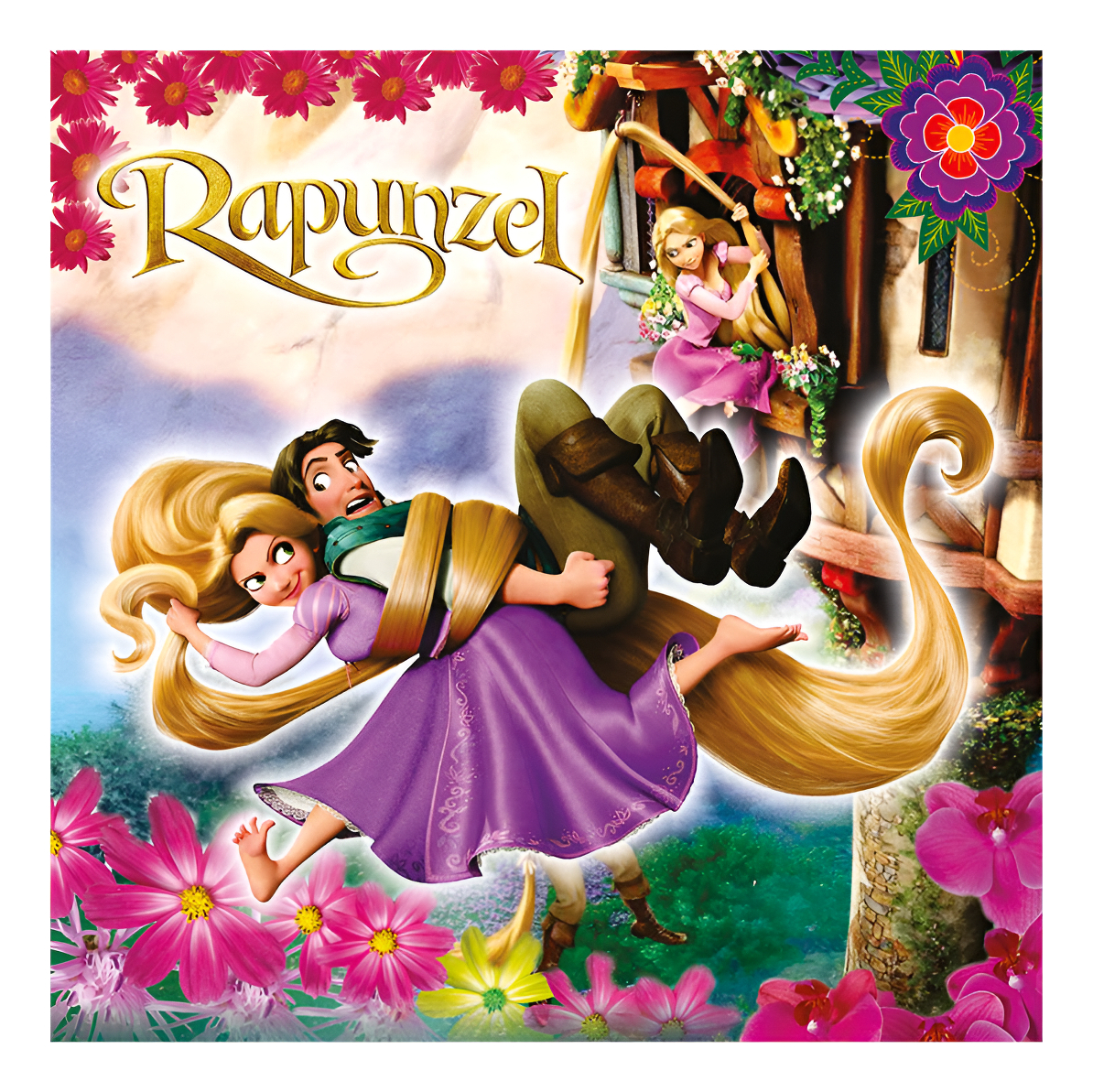 Mantel Fiesta Decoracion Rapunzel Princesa Cabello Promo