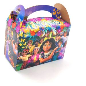 Caja Cajita Feliz Fiesta X12 Unidades Encanto Mariposas